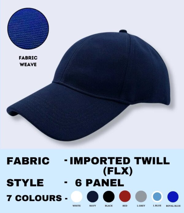 CAPS-IMPORTED TWILL Navy Blue