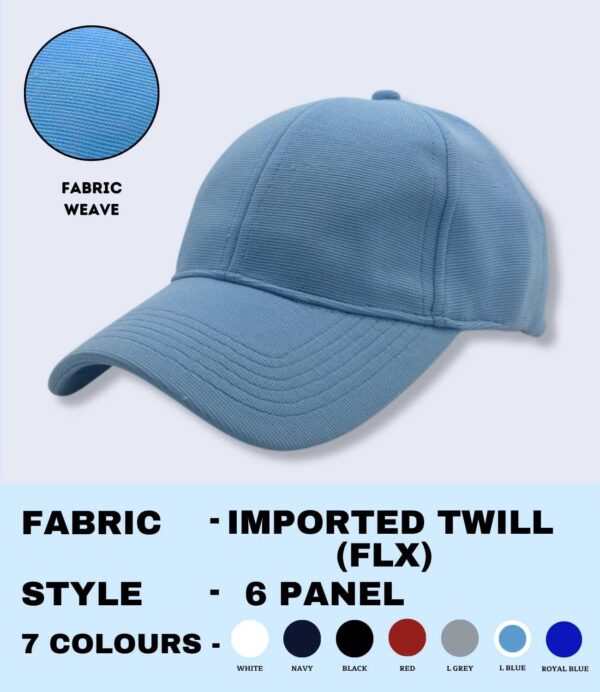 CAPS-IMPORTED TWILL Sky Blue