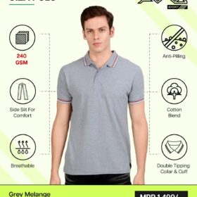 AWG- GIZA POLO Grey Malange