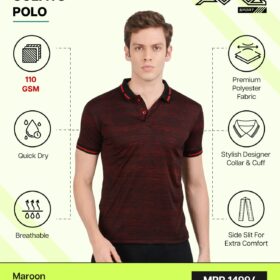 AWG- GOLFITO POLO Maroon