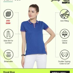 AWG-GIZA POLO-WOMEN Royal Blue 3XL