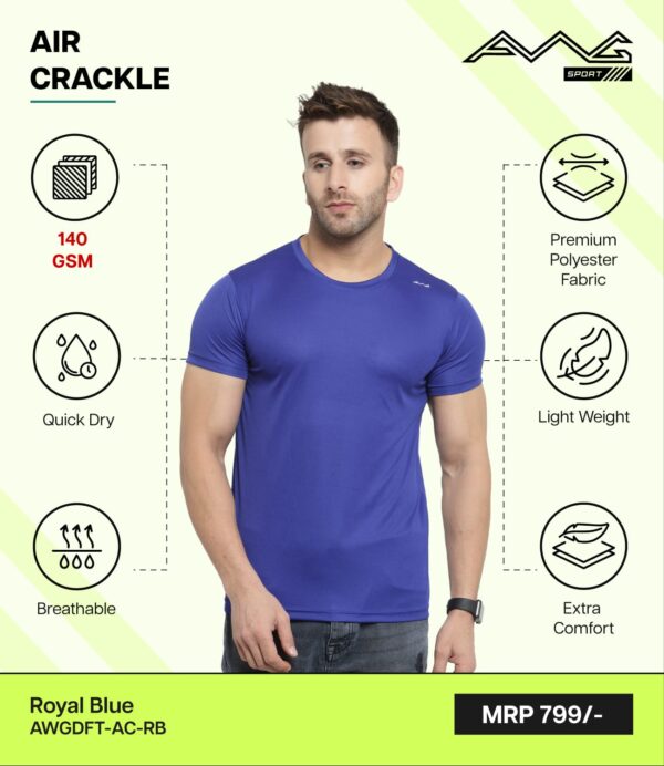 AWG- AIR CRACKLE Royal Blue