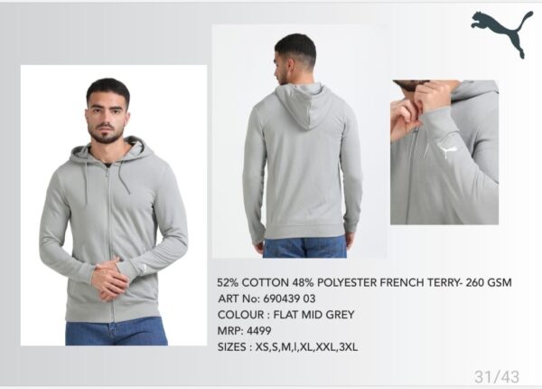 Puma Hoodies Grey