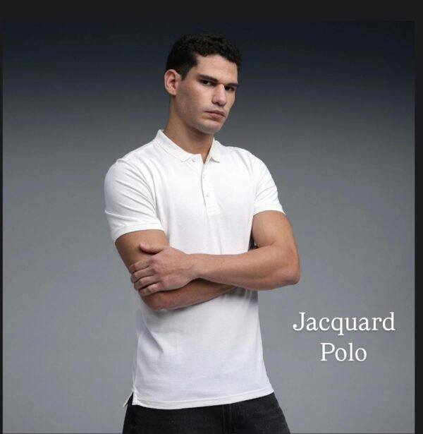 Puma Jacquard Polo White