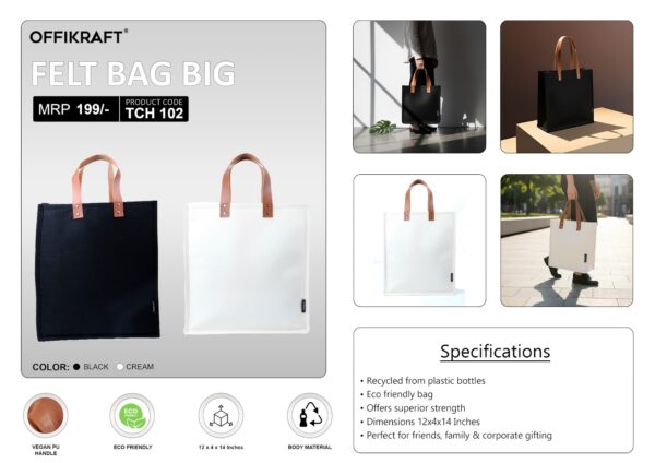 Offikraft Felt Bag Big