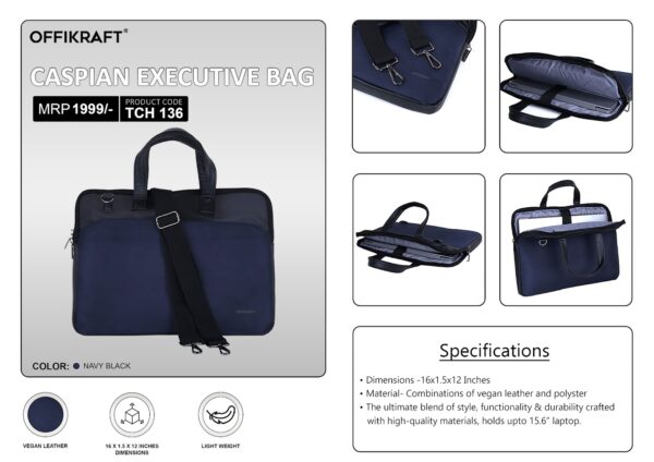 Offikraft Caspian Executive Bag