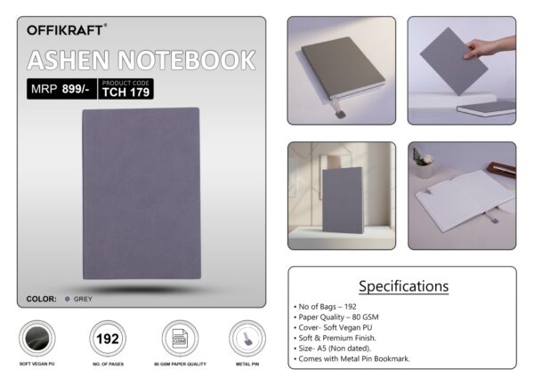 Offikraft Ashen Notebook