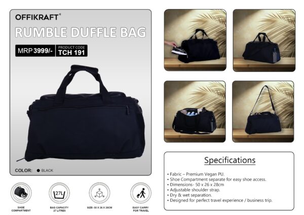 RUMBLE DUFFLE BAG