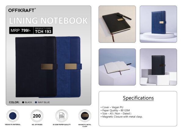 Offikraft Lining Notebook
