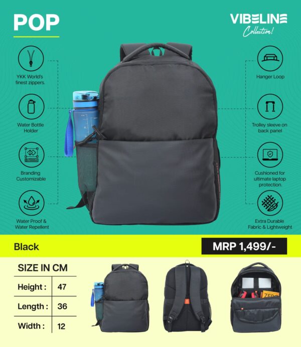 Vibeline co Llection-Pop Black