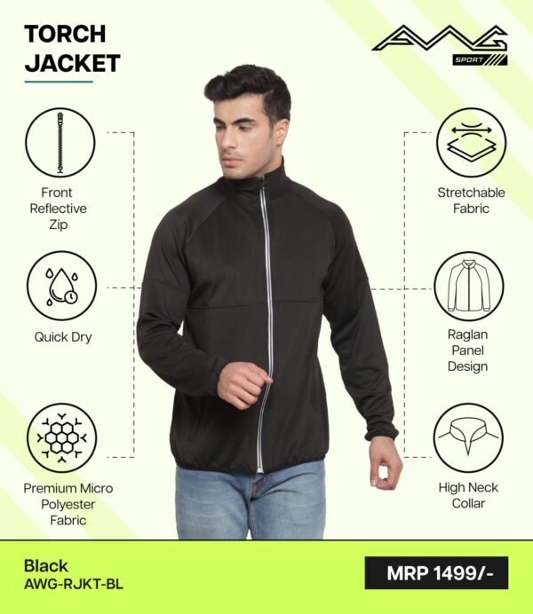 AWG TORCH JACKET Black 3XL