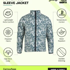 AWG-PRINTED PUFFER JACKET Camouflage