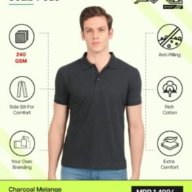 AWG- SOLID Charcoal Melange