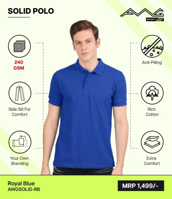 AWG- SOLID Royal Blue