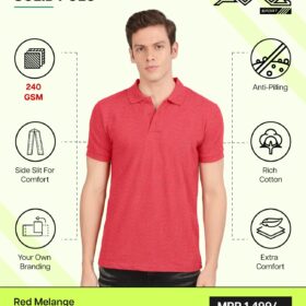 AWG- SOLID Red Melange