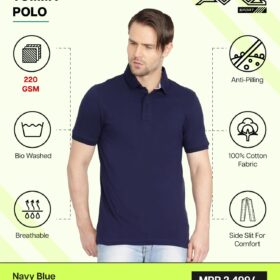 AWG- TOMMY POLO Navy Blue