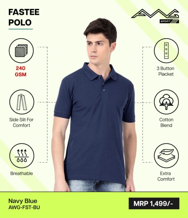 AWG- FASTEE Navy Blue 3XL