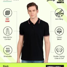 AWG- GIZA POLO Black