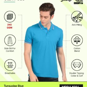 AWG- GIZA POLO Turquoise Blue