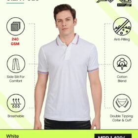 AWG- GIZA POLO White