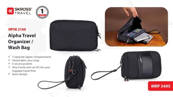 Skross Alpha Travel Organizer/wash Bags