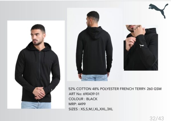 Puma Hoodies Black