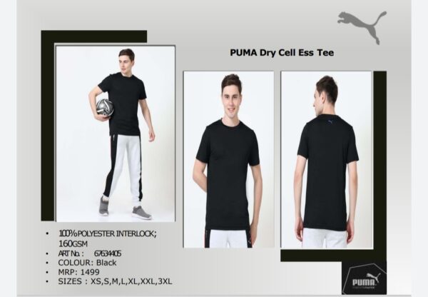 Puma Dry Cell Ess Tee Black