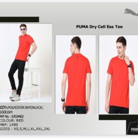 Puma Dry Cell Ess Tee Red