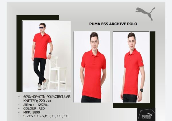 Puma Ess Archieve Polo Red