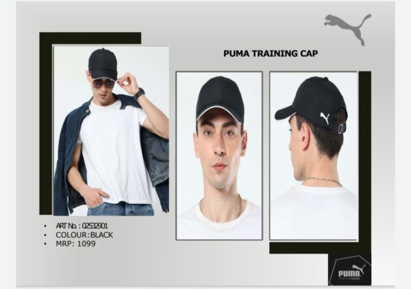 Puma Training Cap Black