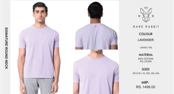 Signature Round Neck Lavender