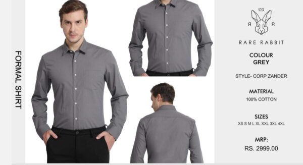 Shirt Male Grey