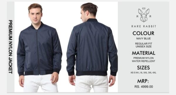 Nylon Jacket Navy Blue