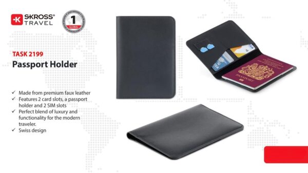 Skross Passport Wallet Black