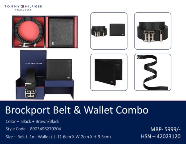 BROCKPORT?BELT & WALLET COMBO