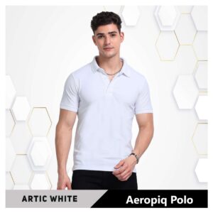 Aeropiq Polo Artic White