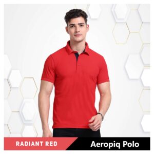 Aeropiq Polo Radiant Red