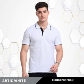 Ecoblend Polo Artic White
