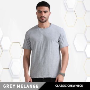 CLASSIC CREWNECK GREY MELANGE