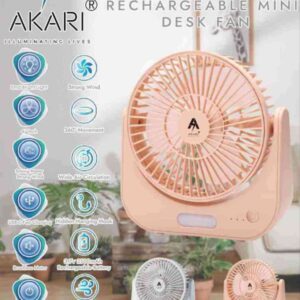 Rechargerable mini Desk Fan