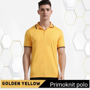 Primoknit Tipping Polo Golden Yellow
