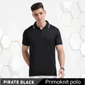 Primoknit Tipping Polo Pirate Black